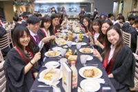 Students at High Table Dinner